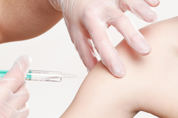 Leistungen Schutzimpfung - Spritze